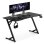 Mesa Gaming Sense7 Vamo 140x70 cm Acero y MDF con accesorios integrados