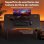 Mesa Gaming Sense7 140x70 cm Acero y MDF LED RGB con mando