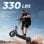 Patinete eléctrico iSinwheel GT2 500W Autonomía 80km Neumáticos 11" Frenos disco+electrónicos