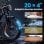 Bicicleta Eléctrica Aairsk X5 250W 75N·m Batería 48V 15Ah Neumáticos Fat