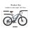 Bicicleta Eletrica Urbana Nathaniel Syr03 1000W
