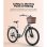 Bicicleta Eléctrica Cysum Cityrun-26 250W 36V 10Ah 26" Blanco