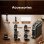 HiBREW H2C Espressomaschine 600 ml 20 Bar 5-in-1 Touchscreen Schwarz