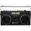 Altavoces We Are Rewind Boombox Bluetooth 104W con grabador cassette y micrófono