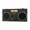 Altavoces We Are Rewind Boombox Bluetooth 104W con grabador cassette y micrófono
