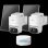 Cámara IP Eufy C36 2K Visión Nocturna Exterior Kit 2 cámaras blancas