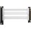 Cabo elevador Corsair Premium PCIe 5.0 x16 branco 17,5 cm