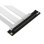 Cabo elevador Corsair Premium PCIe 5.0 x16 branco 17,5 cm