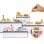 Set de Figuras de Juguete Miniverse Make It Mini Foods Diner Series 4 Multicolor MGA