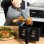 Friggitrice ad Aria Cuisinart AFD10XSSE 10,4L 2400W Doppia con Timer