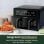 Freidora de Aire Cuisinart AFD10XSSE 10,4 L 2400 W Doble con Temporizador