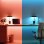 Lâmpada de mesa inteligente Nanoleaf Umbra Cup Wi-Fi 6E 16M cores regulável