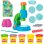 Juguete Play-Doh Microscopio luminoso con 5 plastilinas y 17 piezas