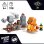 LEGO Pokémon Smart Play 72157 Batalla En La Cueva De Salamèche Y Racaillou 198 pièces