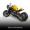 LEGO Technic Moto Amarilla 42225 151 piezas
