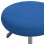 Silla de Oficina VidaXL 333178 Giratoria Azul Acolchada