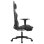 Silla Gaming VidaXL Cuero Sintético con Función de Masaje Negro