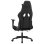 Silla Gaming VidaXL Cuero Sintético con Función de Masaje Negro