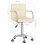 Chaise de bureau VidaXL 334669 Creme avec levage gaz