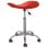 Silla de oficina VidaXL 3088557 roja regulable giratoria