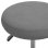 Chaise de bureau VIDAXL 333175 Gris ajustable velours acier