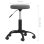 Chaise de bureau VIDAXL 333175 Gris ajustable velours acier