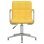 Chaise de bureau VidaXL 334736 pivotante réglable polyester jaune