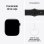 Apple Watch Series 12 GPS 42mm Caja de Aluminio Negra con Correa Deportiva Negra S/M