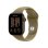 Apple Watch Series 12 GPS 42mm Caja de Aluminio Bronce Oscuro con Correa Deportiva Oliva S/M
