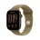 Apple Watch Series 12 GPS 46mm Caja de Aluminio Bronce Oscuro con Correa Deportiva Oliva S/M