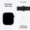 Apple Watch Series 12 GPS + Cellular 46mm Caja de Aluminio Negra con Correa Deportiva Negra S/M