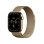 Apple Watch Series 12 GPS + Cellular 42mm Caja de Titanio Oro con Correa Milanese Loop Oro S/M