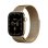 Apple Watch Series 12 GPS + Cellular 46mm Caja de Titanio Oro con Correa Milanese Loop Oro M/L