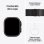 Apple Watch Ultra 4 GPS + Cellular 49mm Caja de Titanio Negra con Correa Milanese Loop Negra M