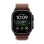 Apple Watch Ultra 4 GPS + Cellular 49mm Caja de Titanio Negra con Correa Loop Alpine Borgoña M
