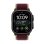 Apple Watch Ultra 4 GPS + Cellular 49mm Negra con Correa Loop Trail Burdeos M/L