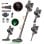 Aspirateur sans fil Prasky 550 W 50 min 65 kPa HEPA LED pliable