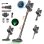 Aspirapolvere senza Fili Prasky 65 Kpa 50 minuti Filtro HEPA Accessori LED