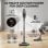 Aspirateur sans fil Prasky 550 W 50 min 65 kPa HEPA LED pliable