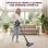 Aspirateur sans fil Prasky 550 W 50 min 65 kPa HEPA LED pliable