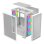 Boitier PC Ocypus Gamma C60 ARGB Midi Tower Blanc ATX ITX micro ATX