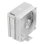 Refrigeration Air Ocypus Socket AM4 AM5 LGA 1200 120 mm Iota A40 Blanc