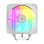 Refrigeration Air Ocypus Socket Intel et AMD 120 mm Delta A40 EX ARGB Blanc