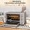 Horno Sobremesa Blossom 21L 46cm 1400W 3 Modos Plata