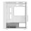 Boitier PC Ocypus Gamma C50 ARGB Mini Tour Blanc Verre Trempe