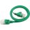 Cable de rede LinkIT Cat6a 5m Plano Verde