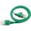 Cable de rede LinkIT Cat6a 5m Plano Verde