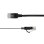 Cable de red LinkIT UTP Flat Cat6a 4,5 m Negro