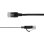 Cable de red LinkIT UTP Flat Cat6a 4,5 m Negro
