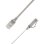 Cable de red LinkIT Cat6a UTP 2,5 m gris
